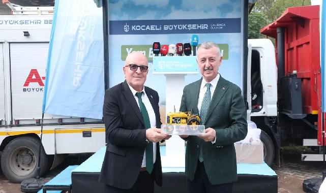 Kocaeli Büyükşehir 4 mevsim çiftçinin yanında