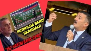 Bahisçi hakem skandalı TBMM gündeminde