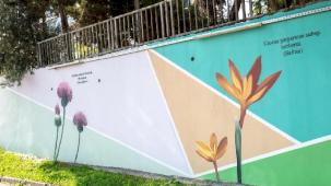 Bursa'nın hazineleri duvarlara işleniyor