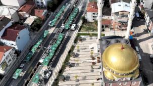 Kocaeli'de İzmit Başaran Camii Meydanı’nı yeniledi