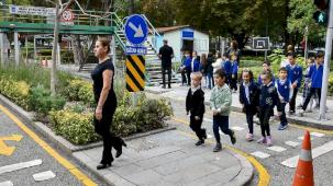 Minik sürücüler trafik bilinciyle yetişiyor