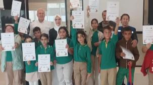 Muğla’da minik tadımcılara zeytinyağı eğitimi