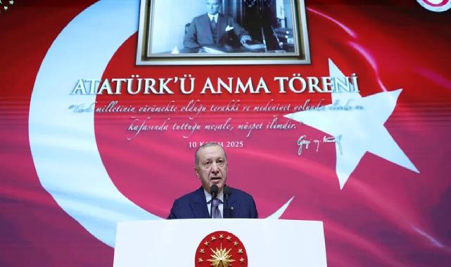 Cumhurbaşkanı Erdoğan: Gazi Mustafa Kemal’in yol haritası 102 yıldır rehberimiz