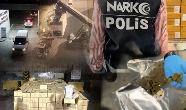 Derince Limanı'nda 1,5 tonluk skunk operasyonu: 5 gözaltı!
