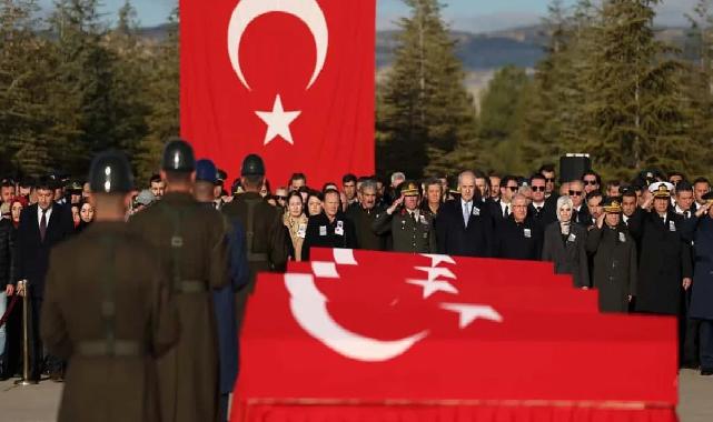 Düşen C-130'la şehit olan 20 kahraman için Mürted’te tören düzenlendi