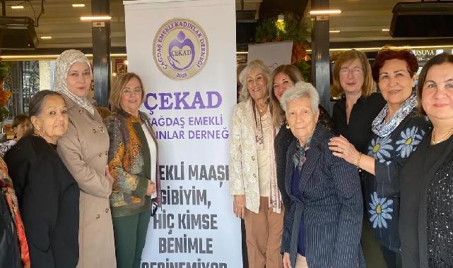 Emekli kadınlardan güç birliği buluşması