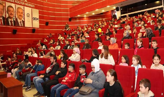 Gebze'de çocuklar ara tatil etkinliğiyle moral buldu