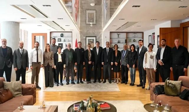 İbrahim Can Ergun'den Başkan Muharrem Erkek'e iade-i ziyaret
