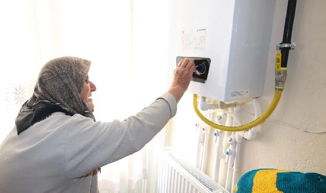 Konya Büyükşehir'den doğal gaz için 'kombi' desteği