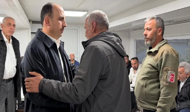 Konya'da Başkan Altay'dan şehit ailesine taziye ziyareti