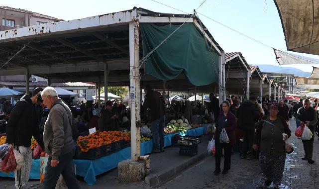 Muğla Büyükşehir Yatağan pazar yerini yeniliyor