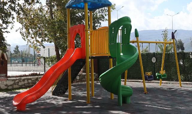 Muğla'da oyun alanı ve peyzaj donatısını güçlendiriyor