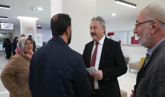 Mustafa Palancıoğlu emlak vergisini vezneden ödedi