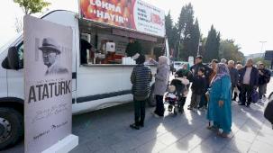 10 Kasım’da Beylikdüzü’nde lokma geleneği sürdürüldü