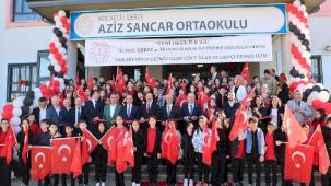 Aziz Sancar Ortaokulu Gebze'de törenle hizmete açıldı