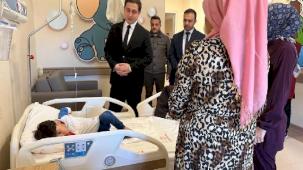 Batman Sason'da Kaymakam Başar'dan hastane ziyareti