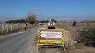 Eskişehir Büyükşehir’den Çifteler’e 30 kilometrelik yol yatırımı