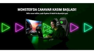Kasım ayında Monster'dan canavar gibi indirim kampanyası