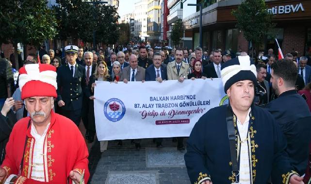 Trabzon’da ‘Gidip de Dönmeyenler’ etkinliği! 511 şehit anıldı