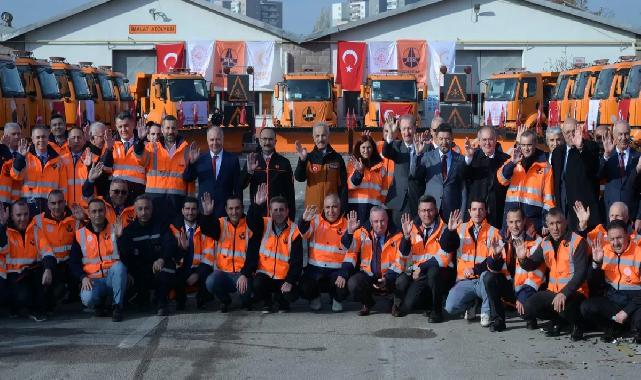 Yolların kahramanları kışa hazır... Karayolları makime parkı yenilendi