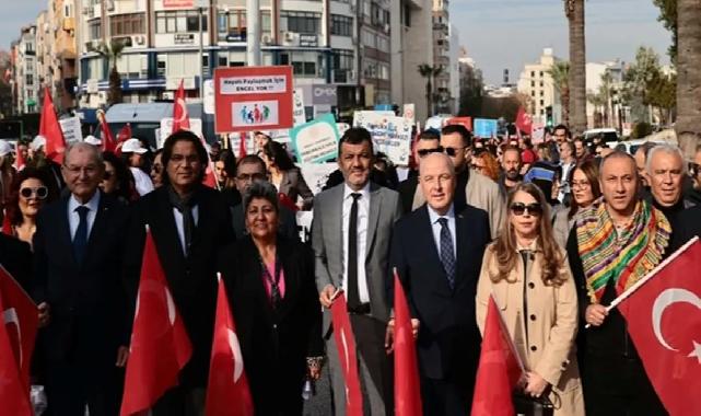 Denizli’de Dünya Engelliler Günü’nde farkındalık yürüyüşü