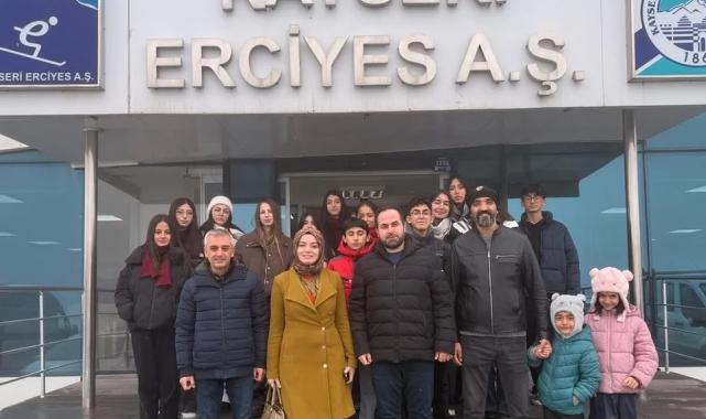 Erciyes'in zirvesinde öğrencilere uluslararası etkinlik
