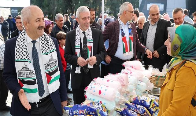Kocaeli Gebze’de Filistin’e destek kermesi düzenlendi