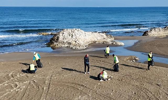 Kocaeli'de yılın üçüncü dönem deniz çöpü izleme faaliyeti