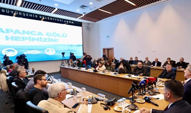 Sakarya'da Başkan Alemdar’dan Sapanca Gölü açıklaması