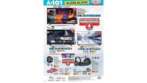 4 Aralık'ta A101'de Mobilite ve Teknoloji Ürünleri Öne Çıkıyor