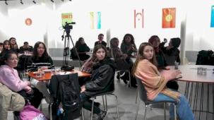 Ankara Keçiören'de gençlere Erasmus+ bilgilendirmesi