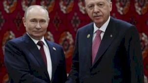 Cumhurbaşkanı Erdoğan, Putin ile görüştü