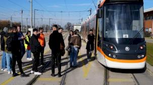 Eskişehir’de ESTÜ öğrencileri ESTRAM’da teknik eğitim aldı