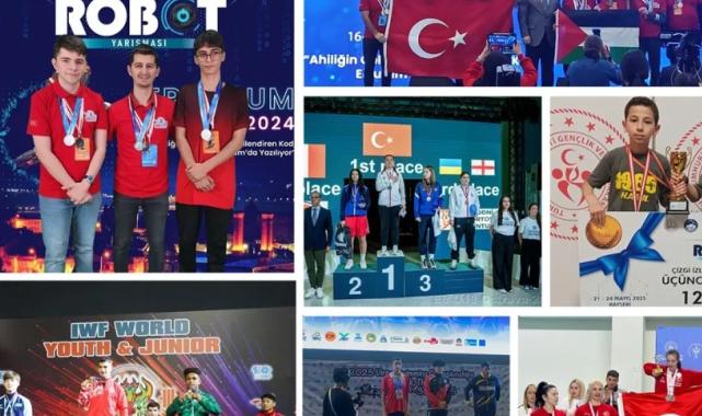 Türkiye'ye uluslararası 272 madalya gururu