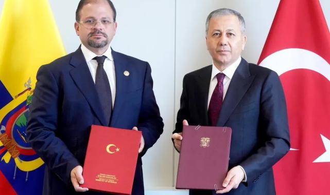 Bakan Yerlikaya, Ekvatorlu mevkidaşıyla görüştü