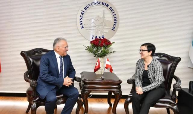 Avusturya Ankara Büyükelçisi'nden Büyükkılıç'a ziyaret