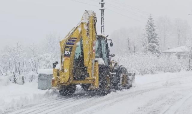 Ordu’da kar seferberliği! 472 mahalle yolu açıldı