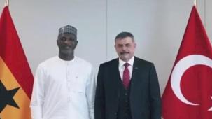 Bakan Çiftçi, Ganalı mevkidaşını ağırladı