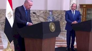 Cumhurbaşkanı Erdoğan es-Sisi ile görüştü... Ticaret, turizm ve bölgesel barış gündemde