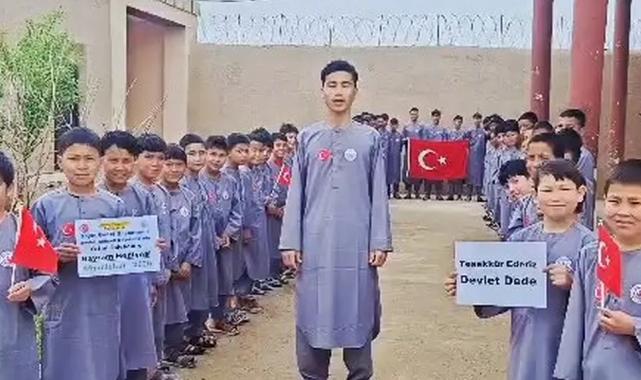 Afganistan’daki yetim çocuklardan 'Devlet Dede'ye teşekkür