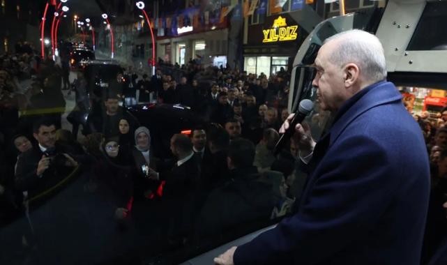 Cumhurbaşkanı Erdoğan memleketi Rize'de
