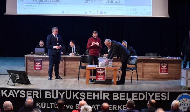 Kayseri'de “Arılar Çoğalsın, Bereket Katlansın”da kura heyecanı