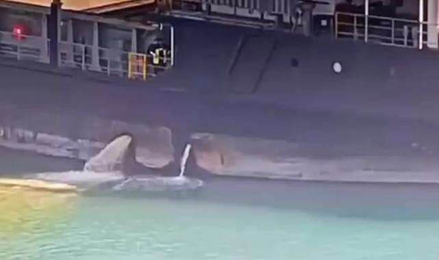 Mersin Limanı’nda denizi kirleten gemiye 13,1 milyon TL ceza