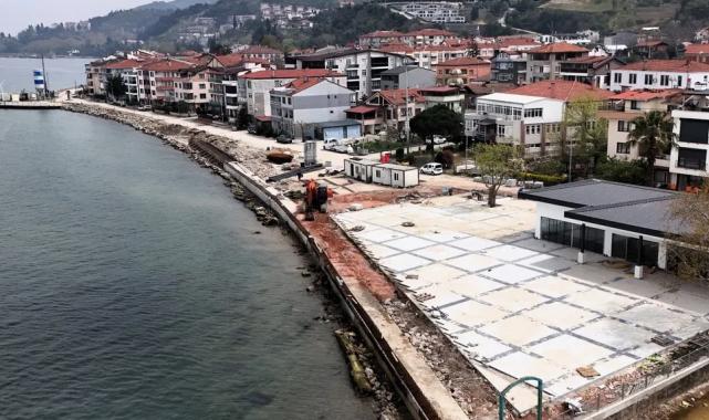 Dalga kırıcı Ulaşlı’da taşkınlarına ‘dur’ diyecek