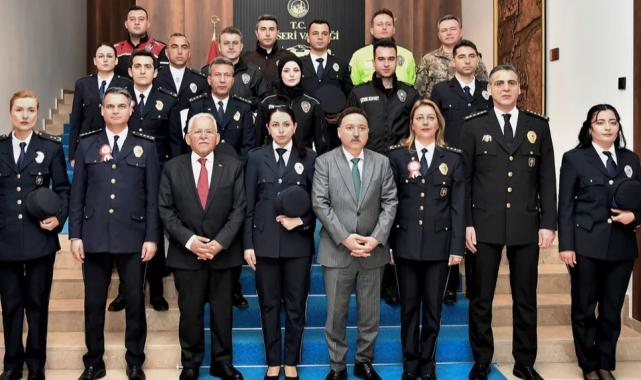 Kayseri Büyükşehir emniyet teşkilatını ağırladı