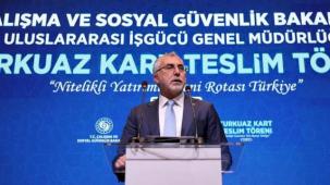 Bakan Işıkhan Turkuaz Kart sahipleriyle buluştu