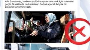 Bakanlıktan 'kadın TIR şoförlerine teşvik' iddialarına yalanlama