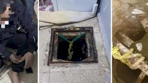 Kilis'te kuyuda saklanan firari yakalandı!