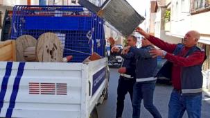 Maltepe'nin iki mahallesinde kaldırım ve yol işgali denetimi