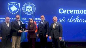 Rifat Hisarcıklıoğlu Kosova Cumhurbaşkanlığı Liyakat Madalyası